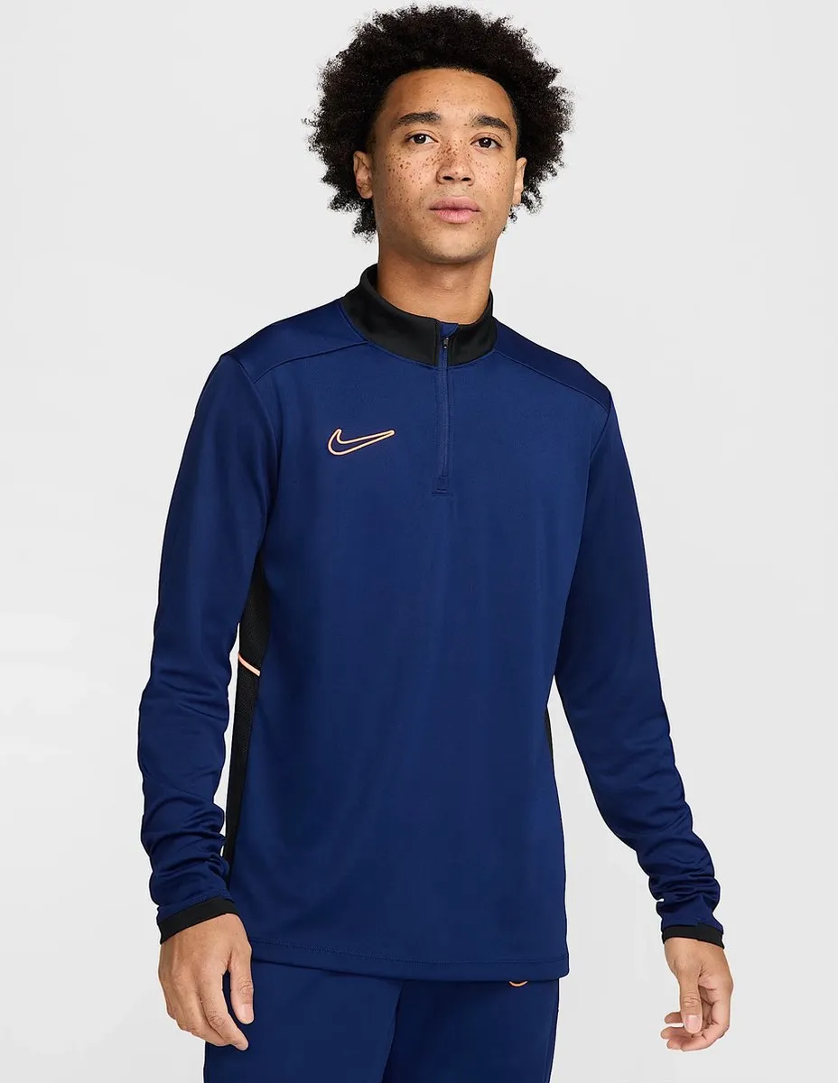 Nike Academy Dri-FIT Heren Top HJ3783-492 - S - Donkerblauw