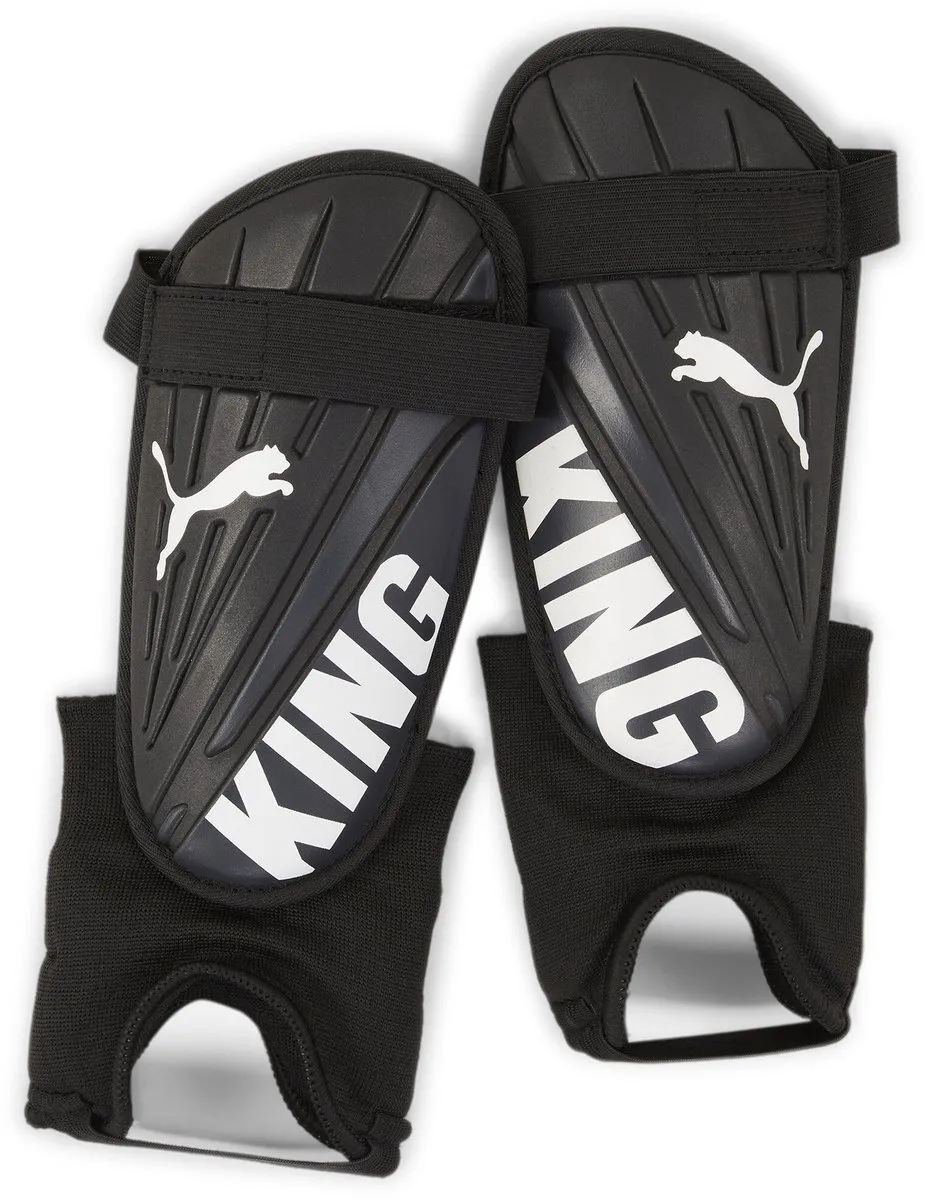 PUMA King IS Ankle Scheenbeschermers - S - Puma Black/White
