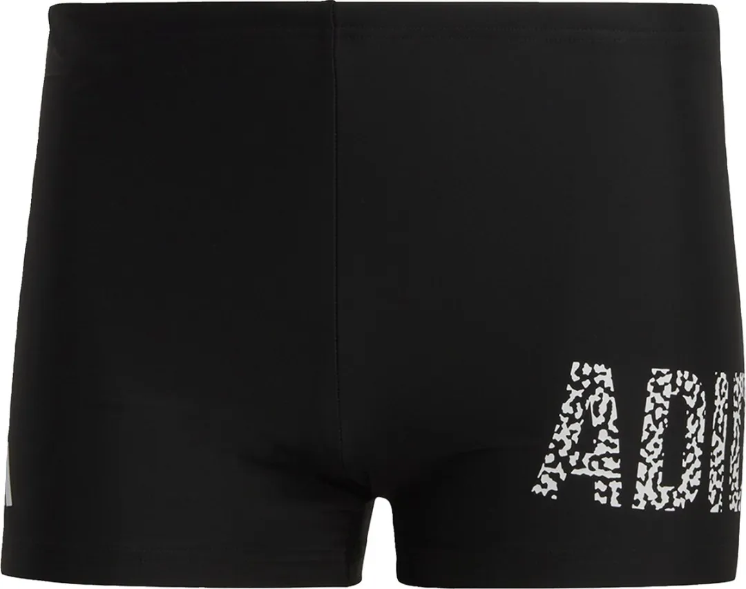 adidas Performance Wording Zwemboxer M - Zwart