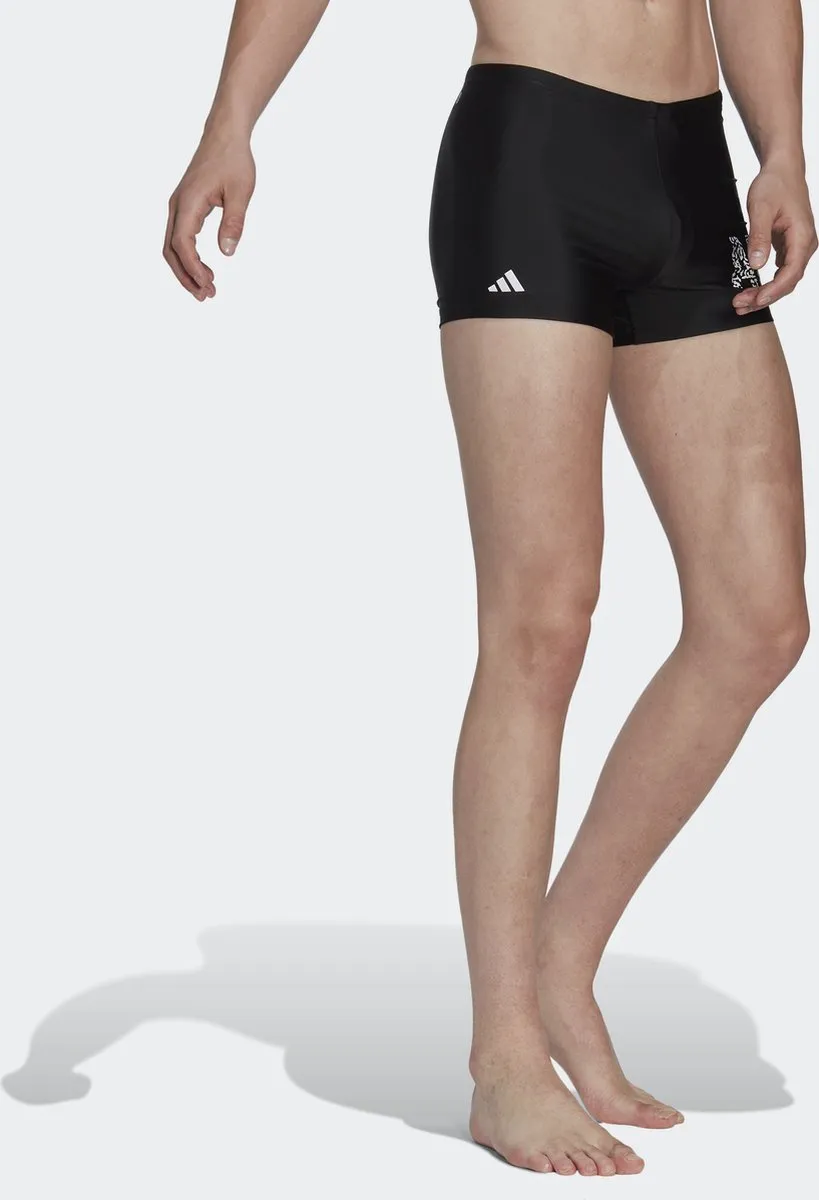 adidas Performance Wording Zwemboxer M - Zwart - afbeelding 6 van 6
