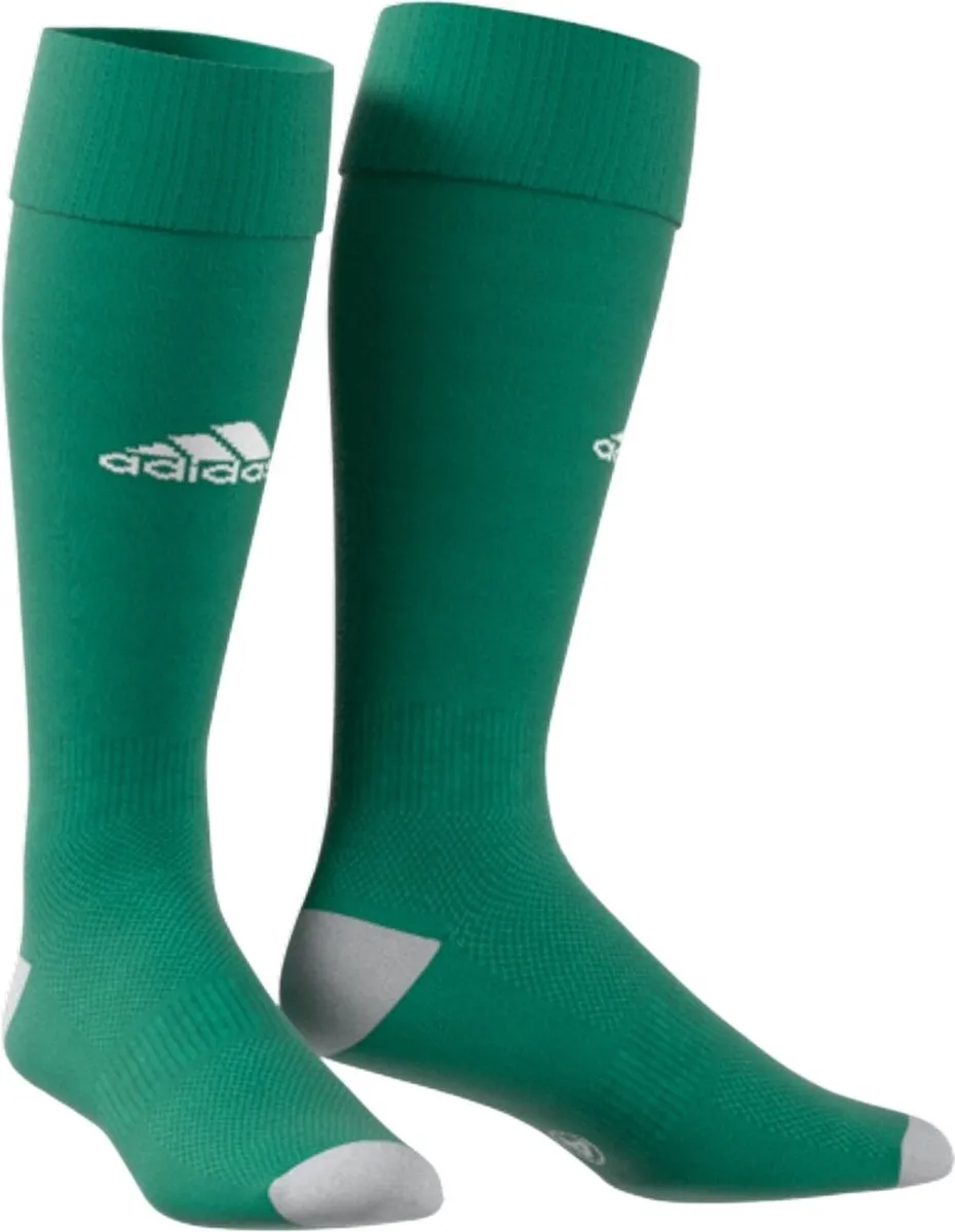 adidas Milano 16 Sportsokken 46-48 - Groen/Wit/Grijs