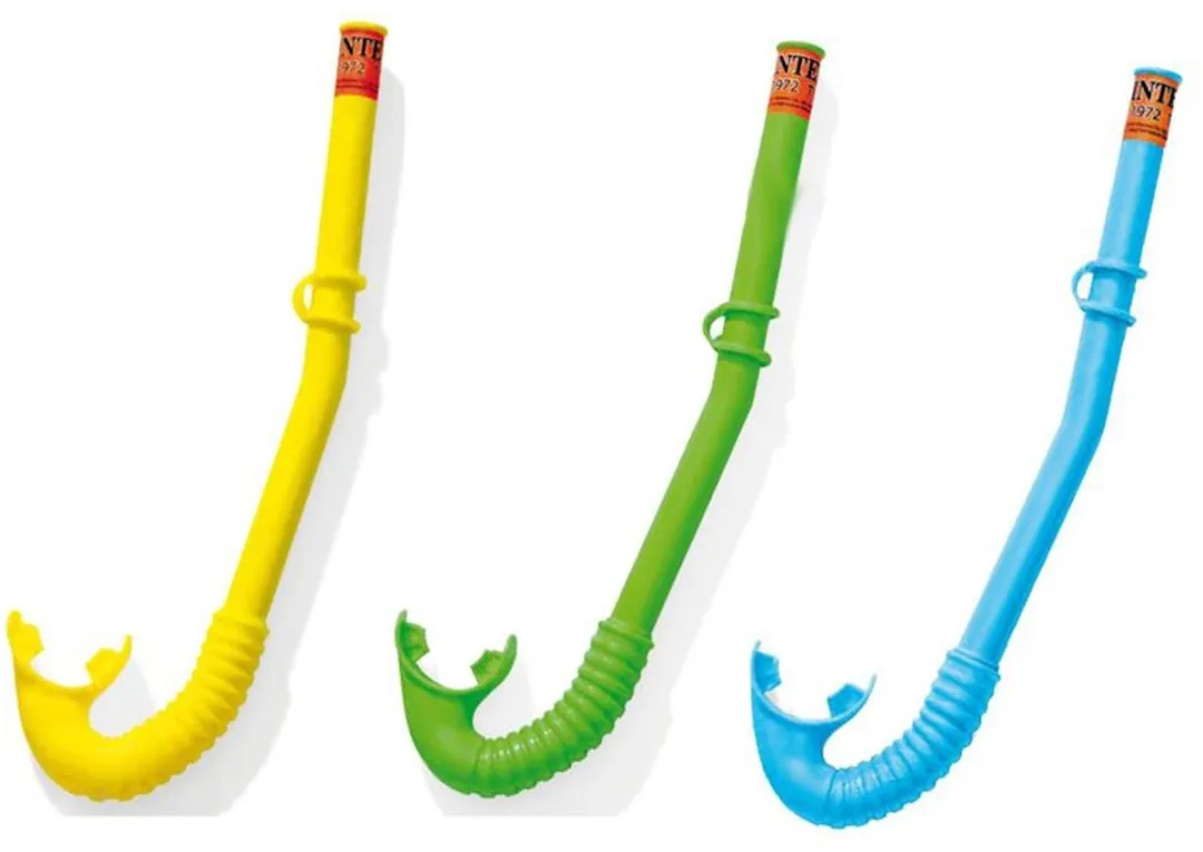 Intex Hi-Flow Kindersnorkel - Geel/Oranje