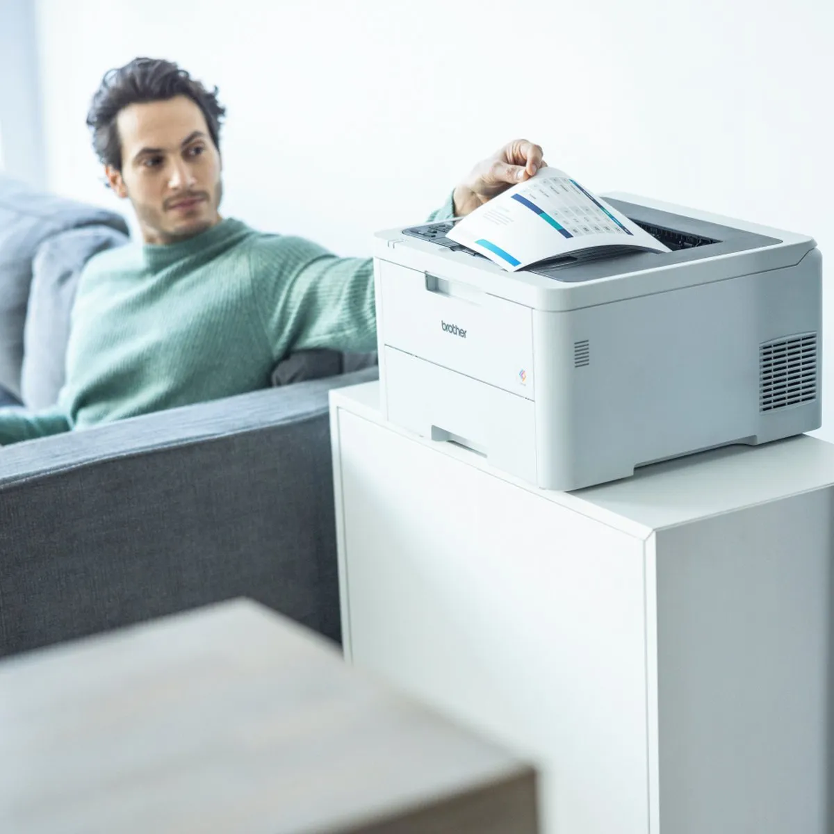 Brother HL-L3240CDW Kleur Laserprinter - 25 ppm - Wit
