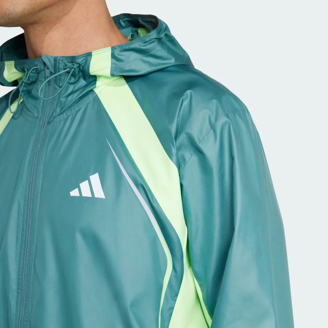 Adidas Performance Tech Apparel Windjack - Heren XS - Groen