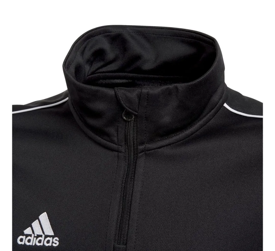 adidas Core 18 Trainingstop Junior CE9028 - Maat 128 - Zwart/Wit