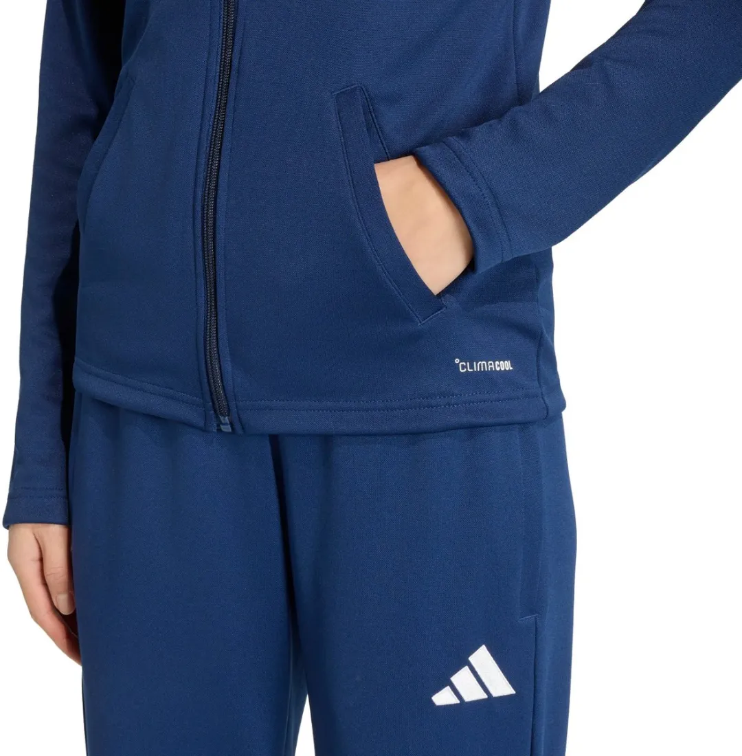 Adidas Entrada 26 Trainingsjack - Donkerblauw XXL