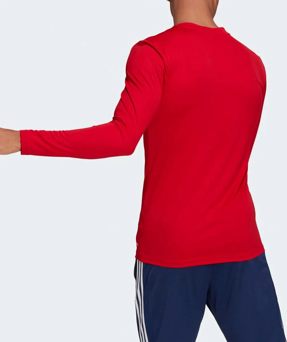 adidas Performance Team Base Longsleeve GN5674 - Heren - Rood - M - afbeelding 6 van 6