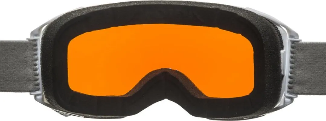 Alpina Big Horn Q-LITE Skibril - Blauwe Lens - Wit