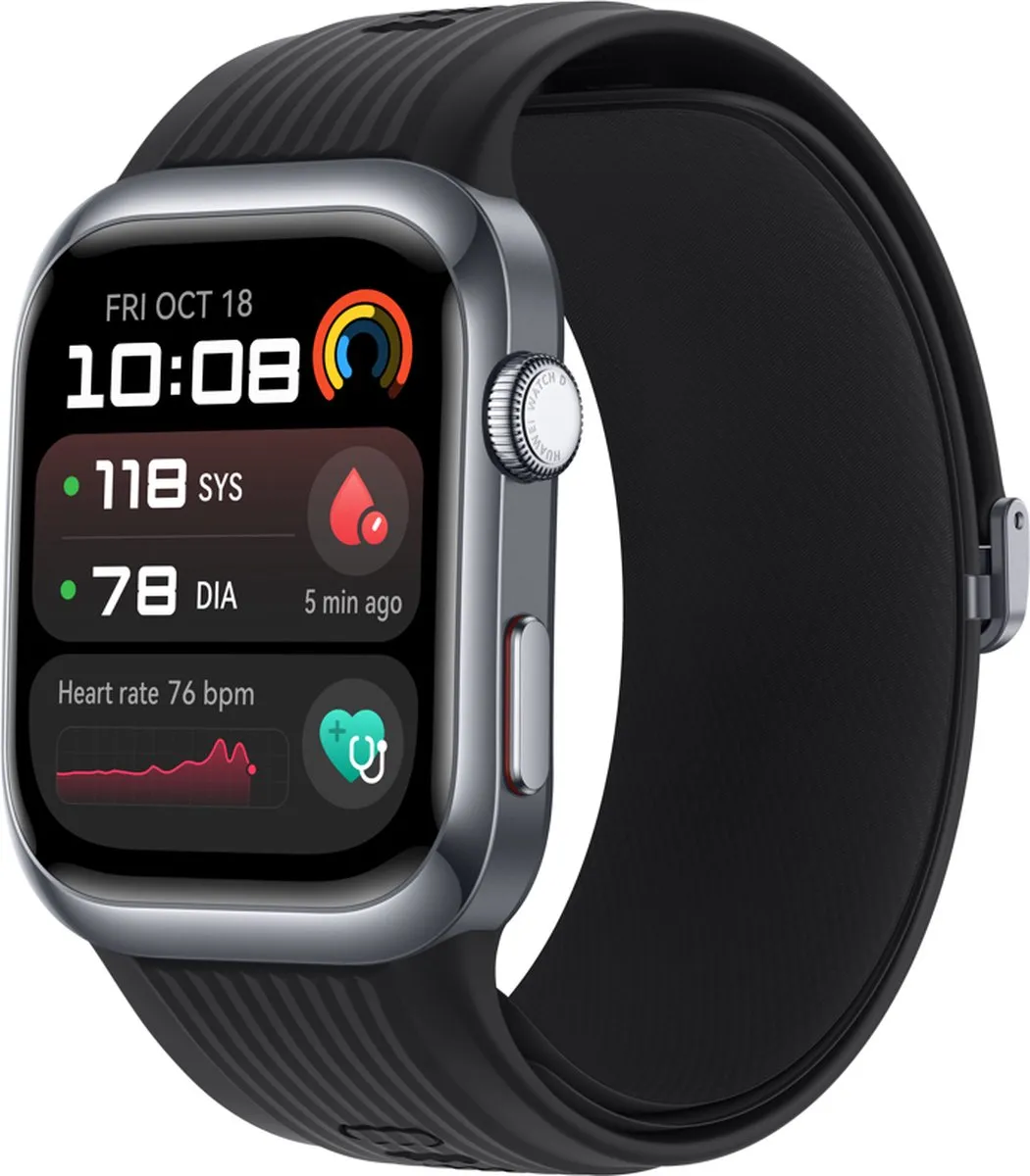 Huawei Watch D2 Smartwatch - 48mm - ECG & Bloeddrukmeter - Zilverkleurig