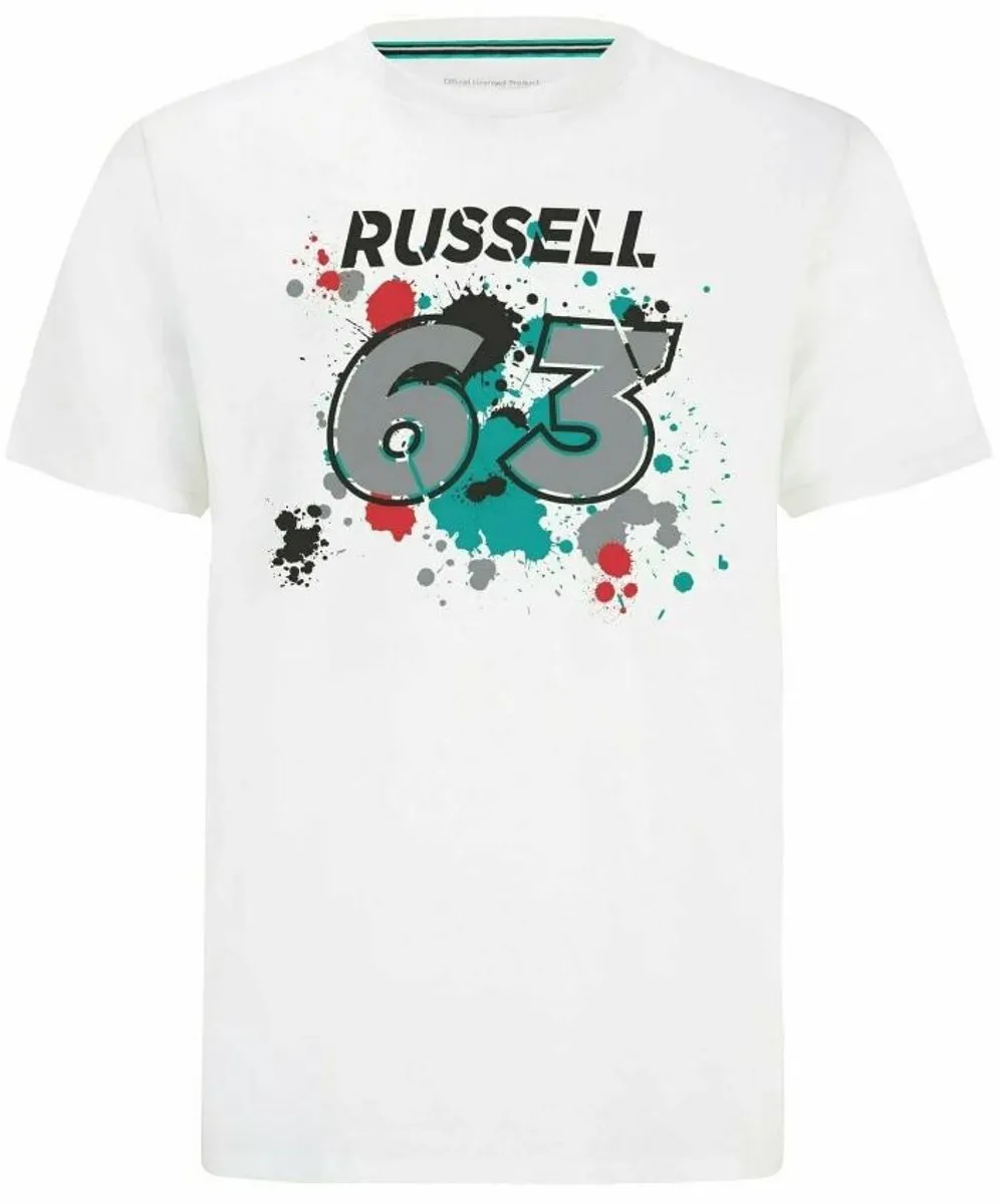 Mercedes F1 George #63 T-shirt