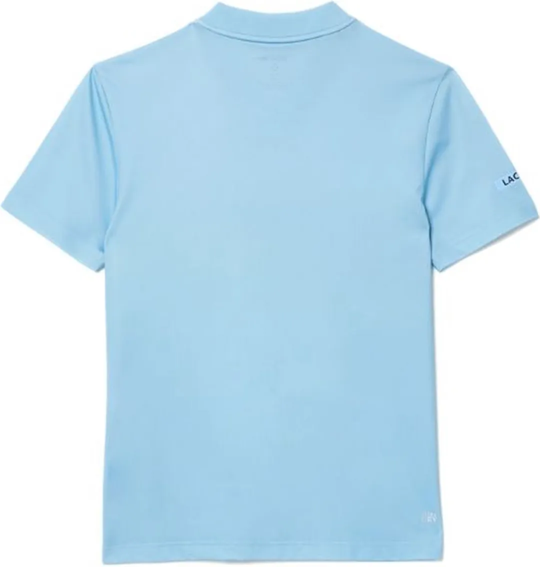 Lacoste Heren Polo Sport Danill Medvedev - M - Blauw - afbeelding 6 van 6