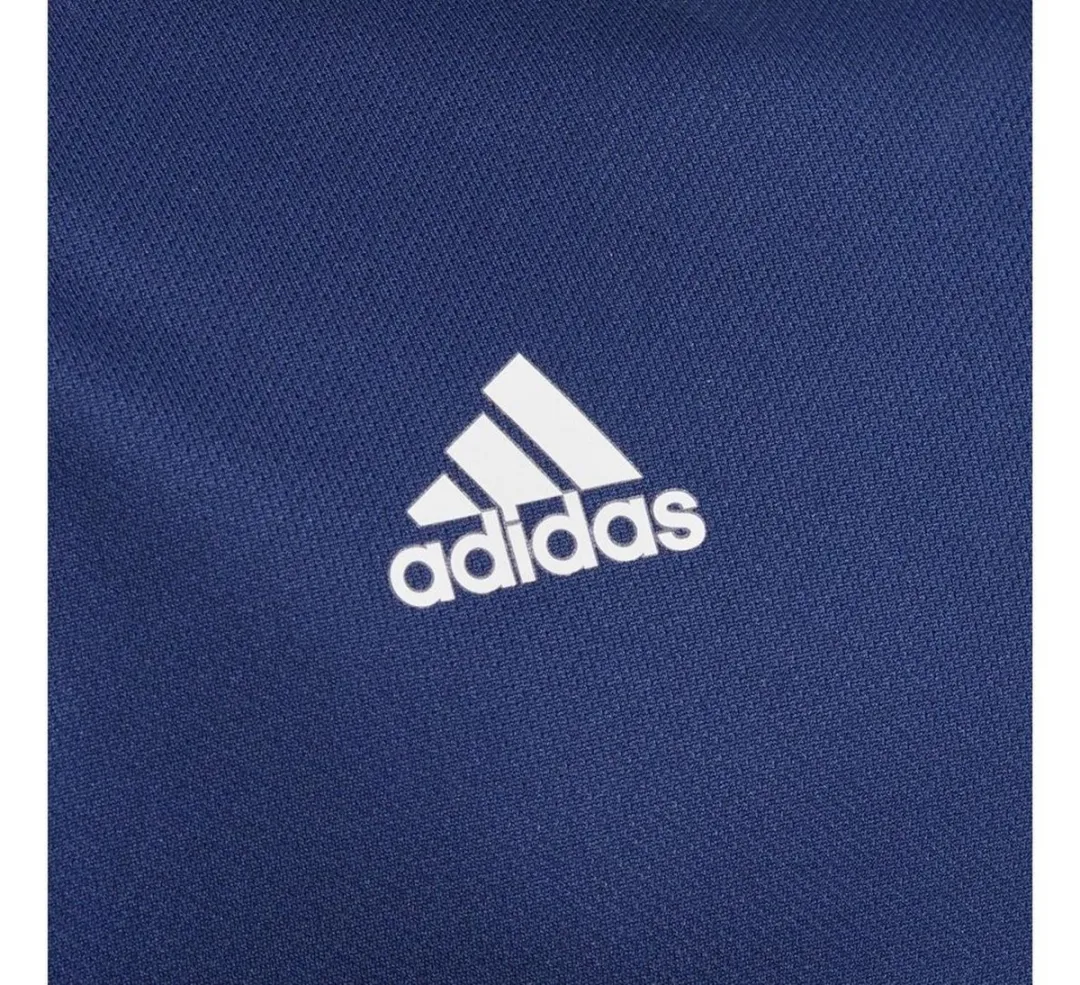 adidas Sportshirt CF1047 - Maat 116 - Donkerblauw/Wit