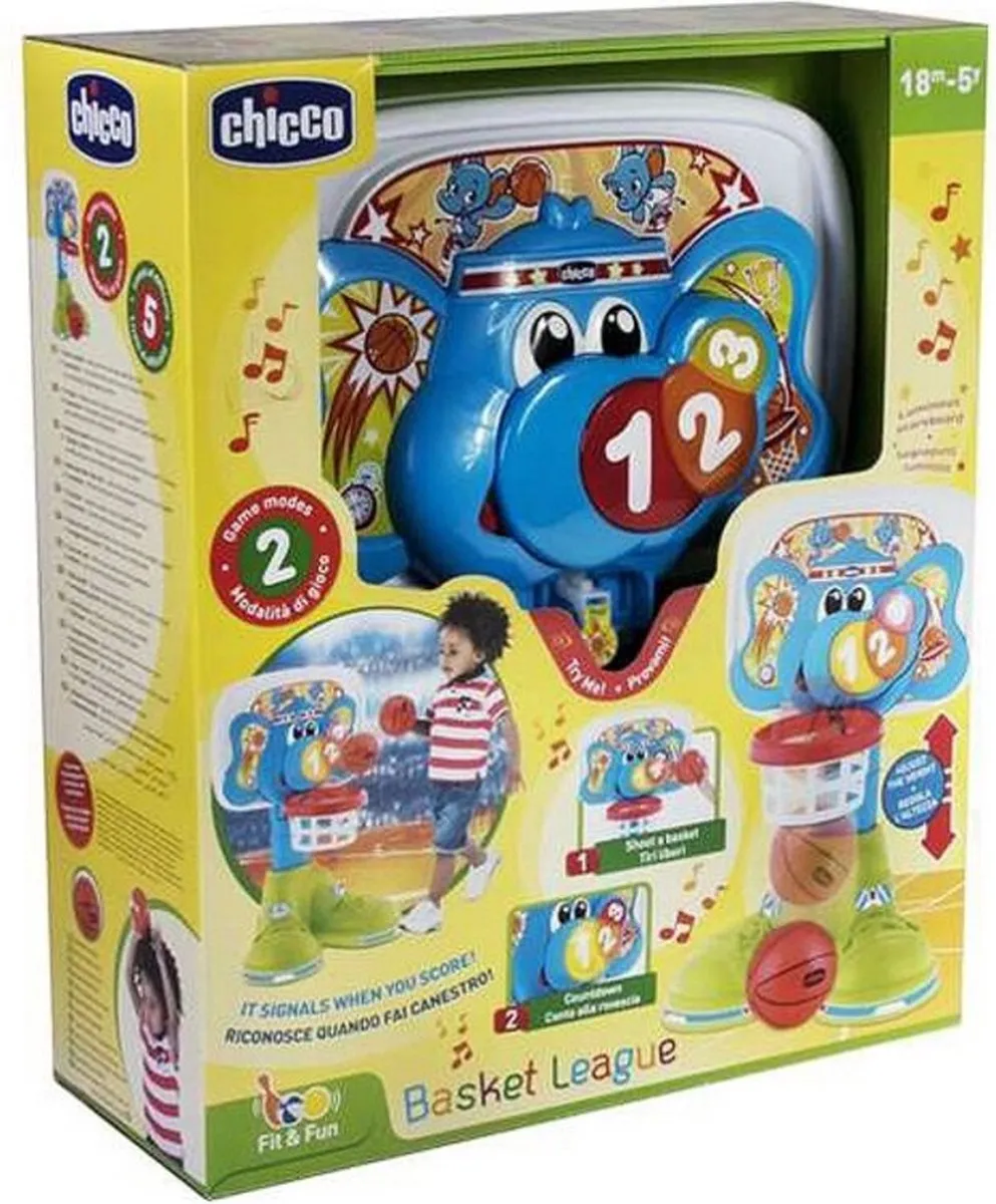 Chicco Basket League Junior Basketbalspel 58cm