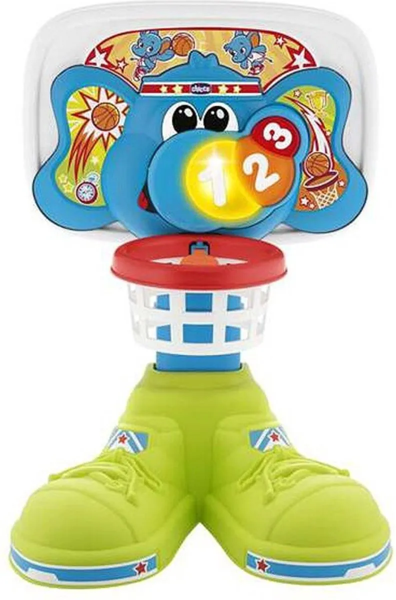 Chicco Basket League Junior Basketbalspel 58cm - Multicolor
