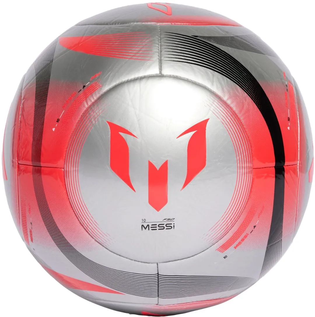 Adidas Performance Messi Club Bal 5 - Zilver