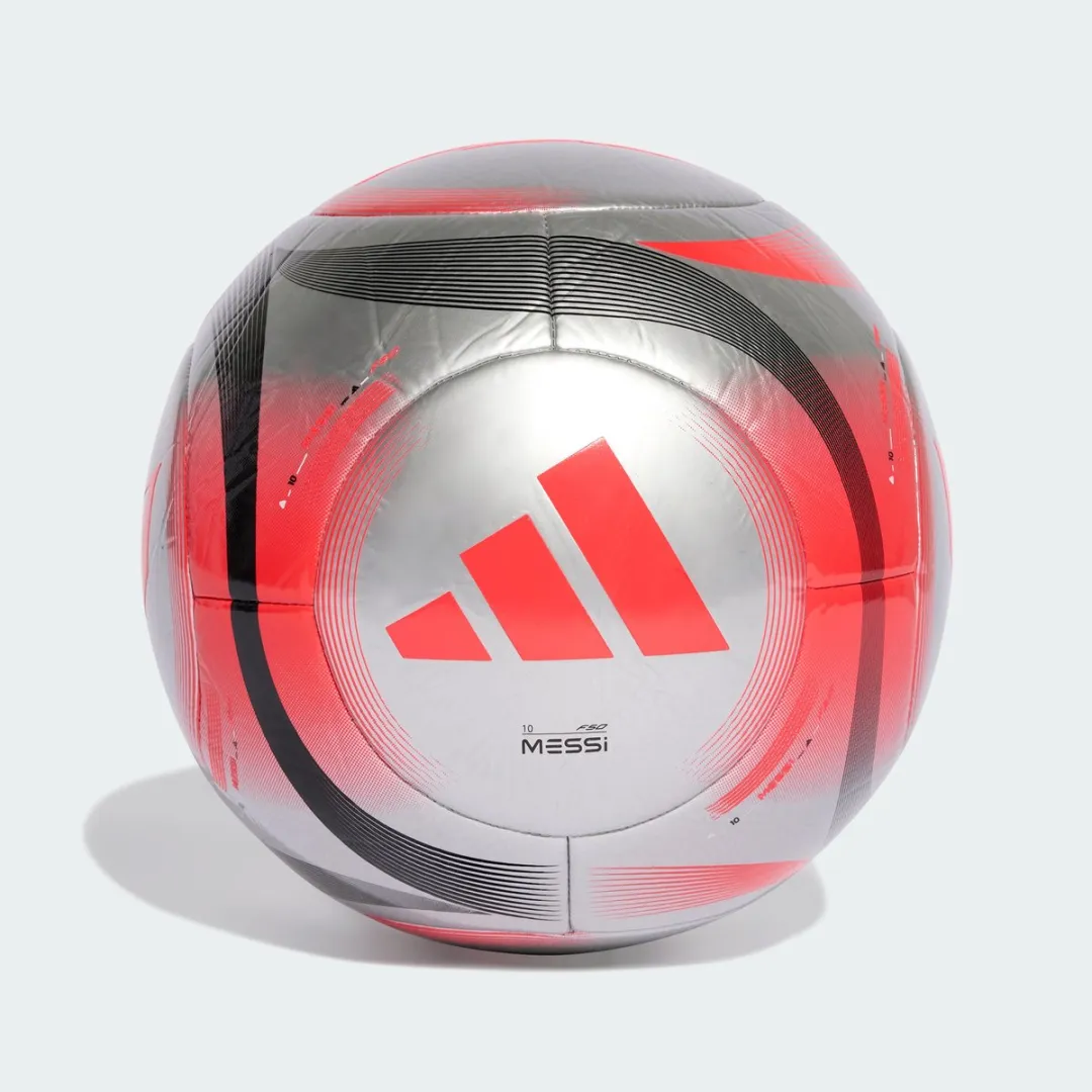 Adidas Performance Messi Club Bal 5 - Zilver