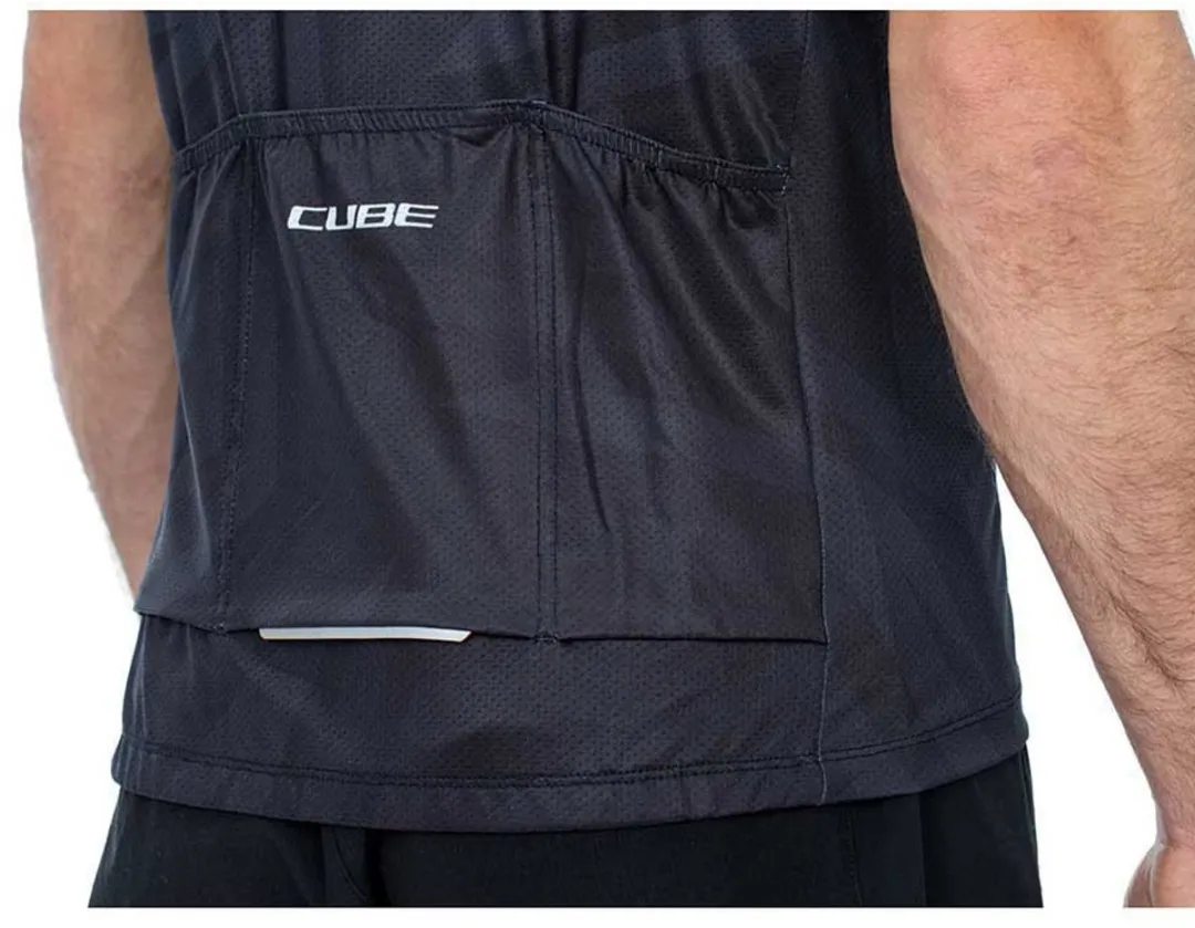 Cube ATX CMpt Wielertrui - L - Grijs/Zwart