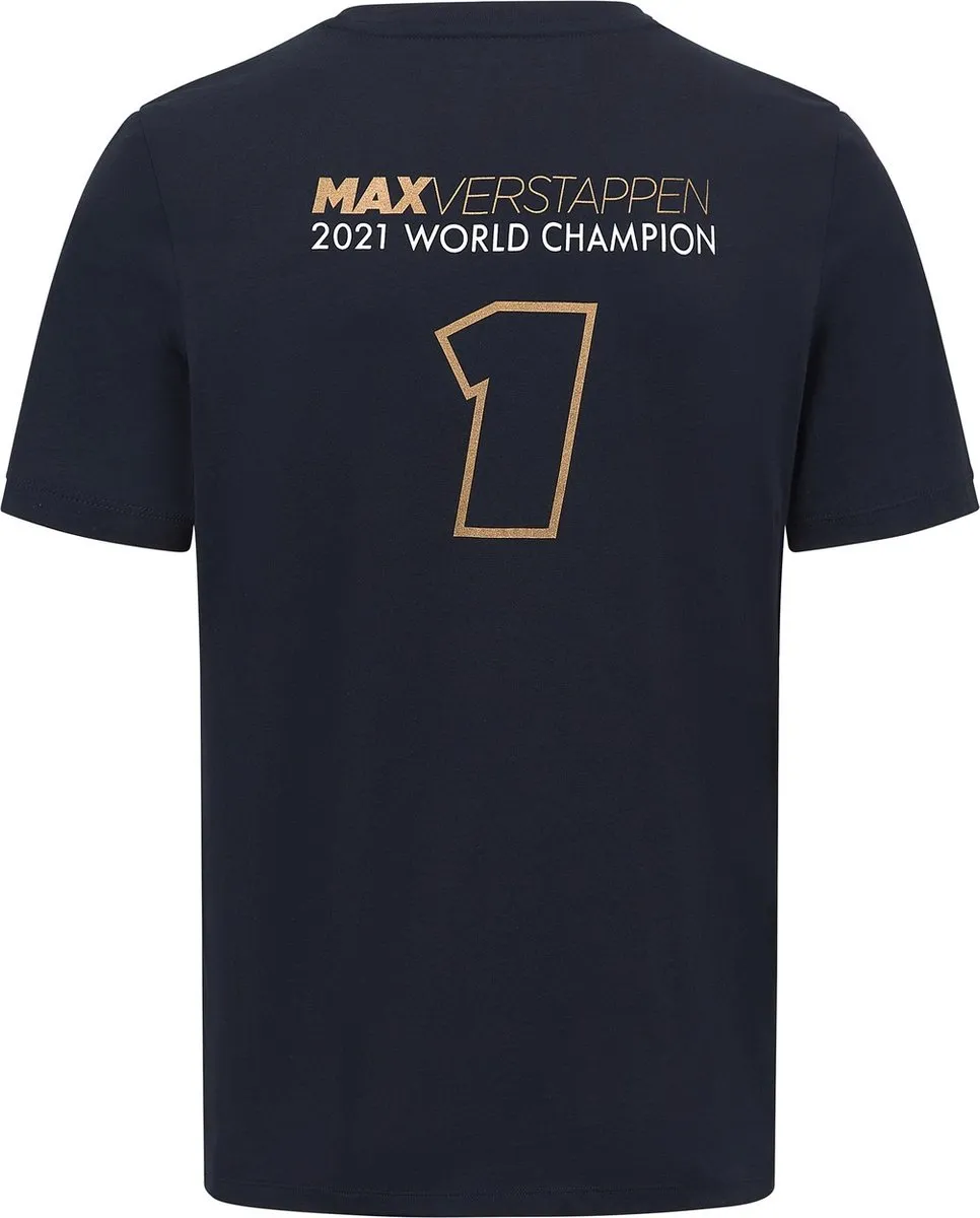 Red Bull Racing Max Verstappen T-shirt - XS - Navy