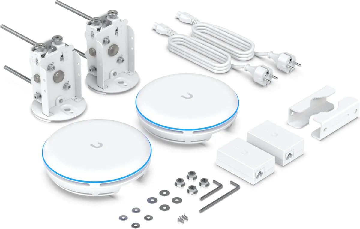 Ubiquiti UniFi UBB-XG Building Bridge XG - 60GHz/5GHz - 2x Ethernet - Wit - afbeelding 6 van 6