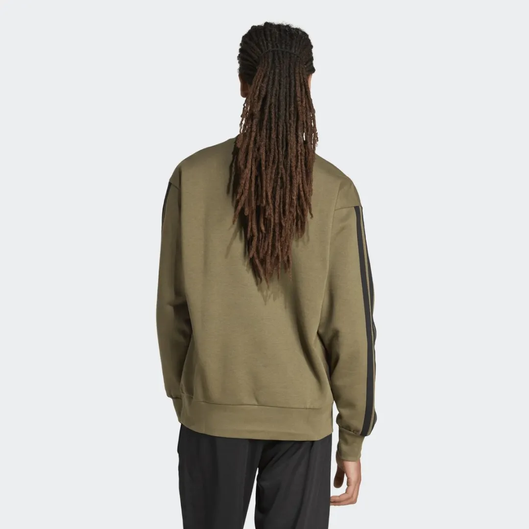 adidas M 3s Fl Swt Sweater - Groen