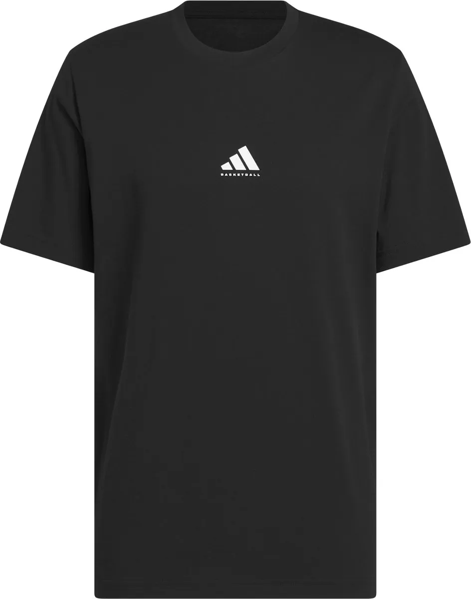 adidas Performance Basketball T-shirt JX0083 - Heren - Zwart