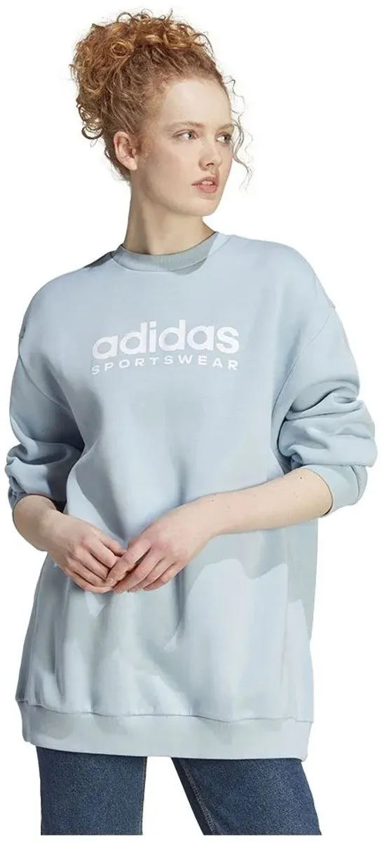 Adidas All Szn Fleece Graphic Sweatshirt - Blauw M - afbeelding 6 van 6