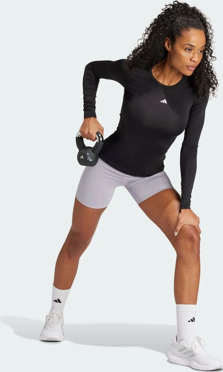 adidas Performance TECHFIT Training Longsleeve IK7918 - Zwart S