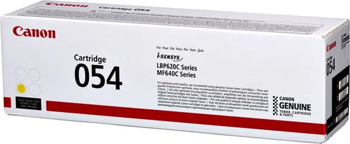 Canon 3021C002 Toner Geel - 1500 Pagina's