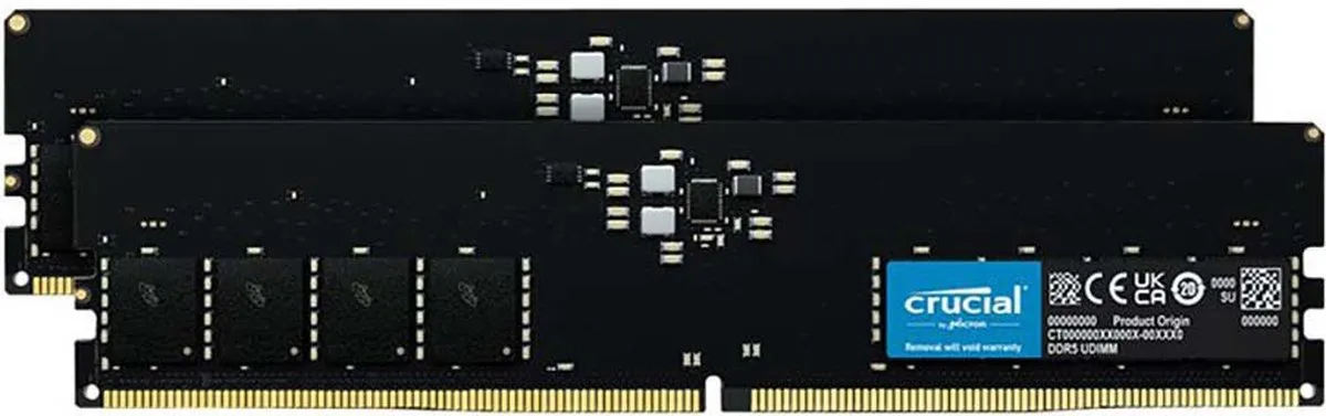 Crucial CT2K16G56C46U5 DDR5 Geheugen 32GB (2x16GB) ECC