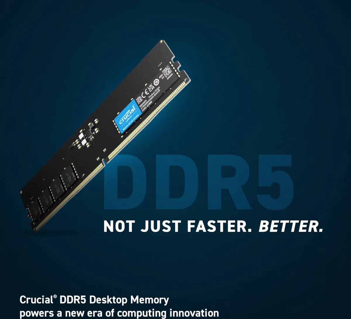 Crucial CT2K16G56C46U5 DDR5 Geheugen 32GB (2x16GB) ECC