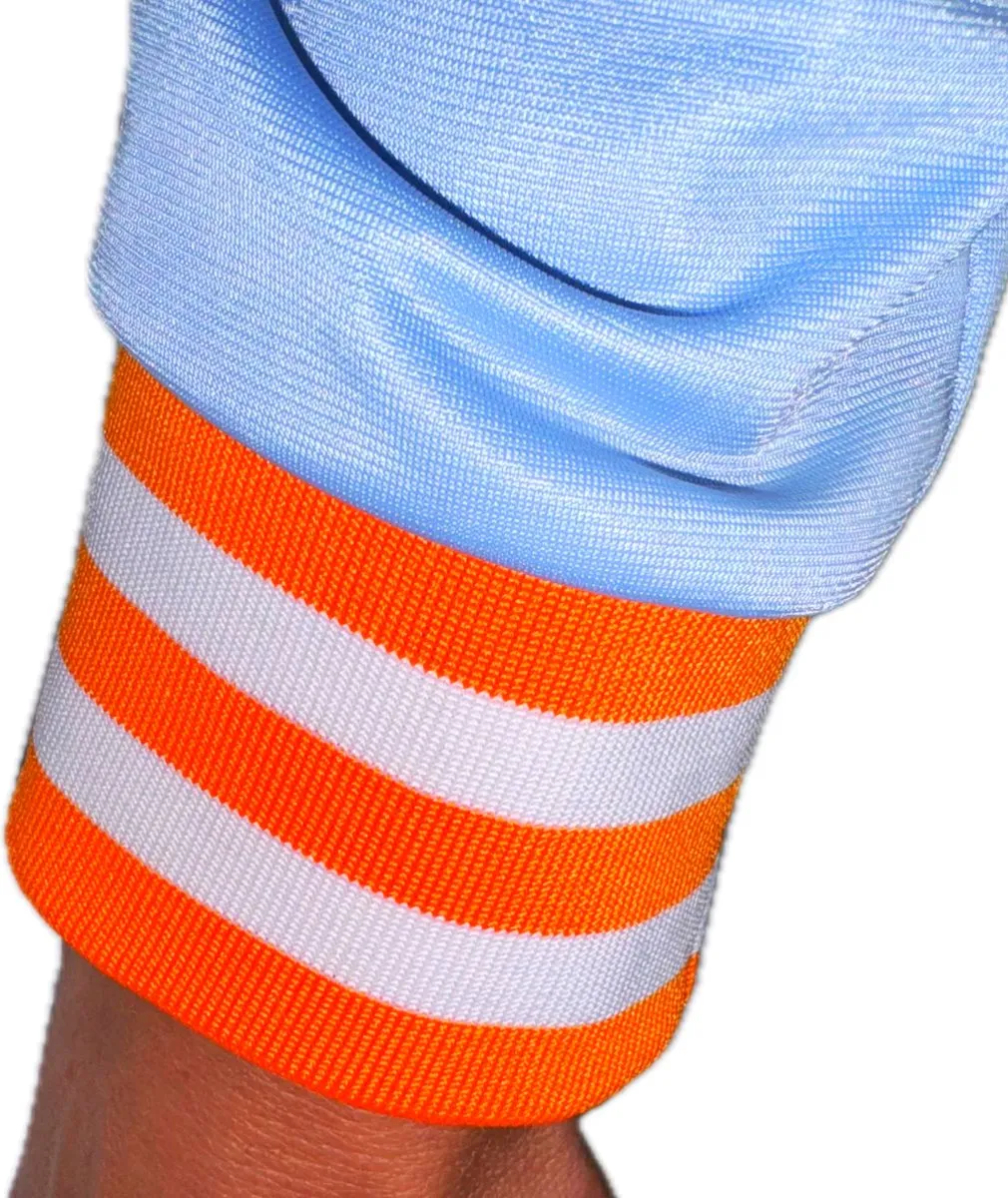Caliber WK Jack Heren Retro Trainingsjas - Maat L - Rood/Wit/Blauw