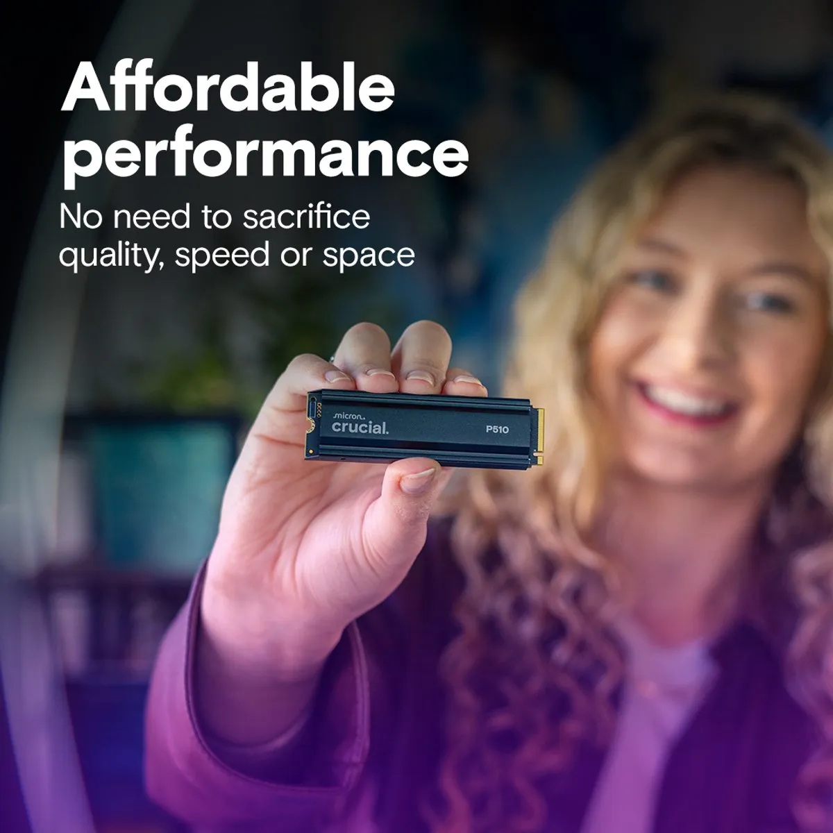 Crucial CT2000P510SSD5 M.2 SSD - 2TB - PCIe 5.0 NVMe