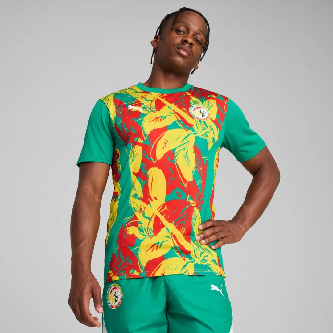 PUMA Prematch Shirt Senegal CAN 2025 - S - Groen