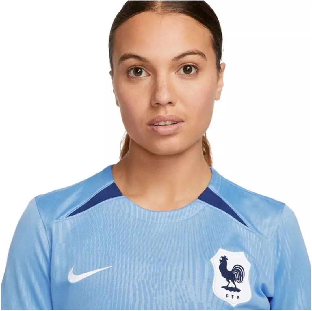 Nike Frankrijk Thuisshirt 2023/2024 Dames - M - Blauw