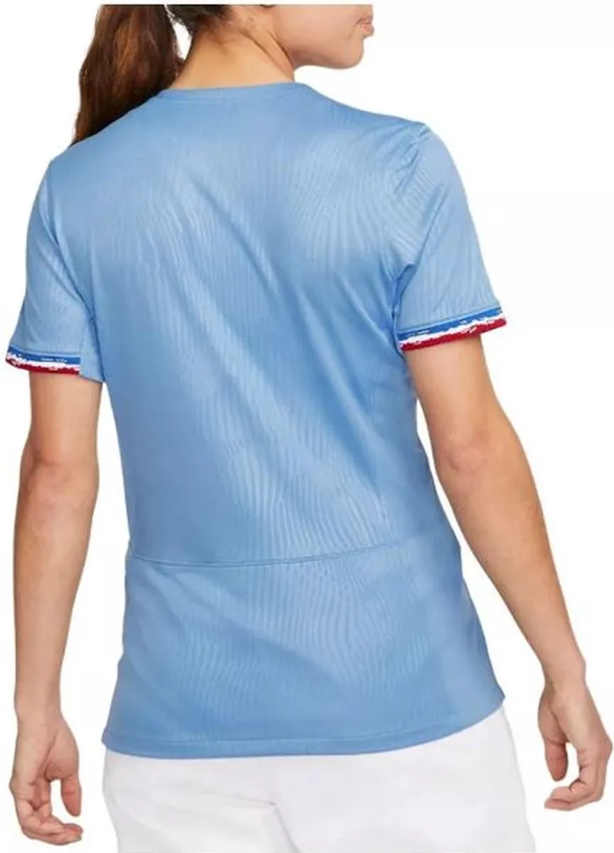 Nike Frankrijk Thuisshirt 2023/2024 Dames - M - Blauw