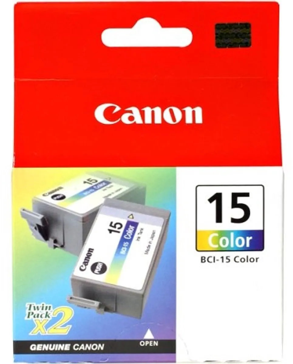 Canon BCI-15 Inktcartridge Multipack - 7ml Kleur