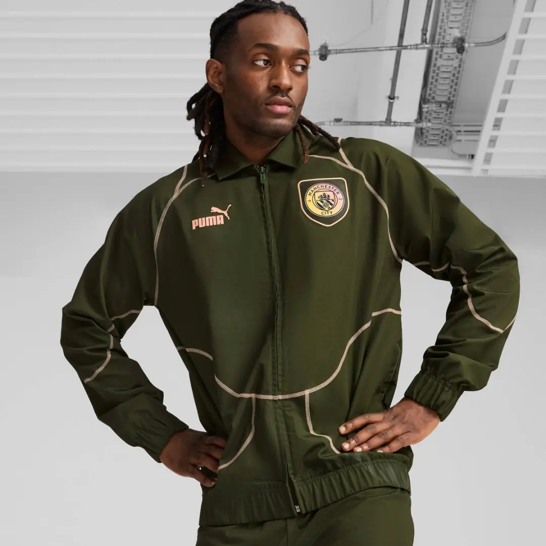 PUMA Manchester City Trainingsjas - XS - Groen