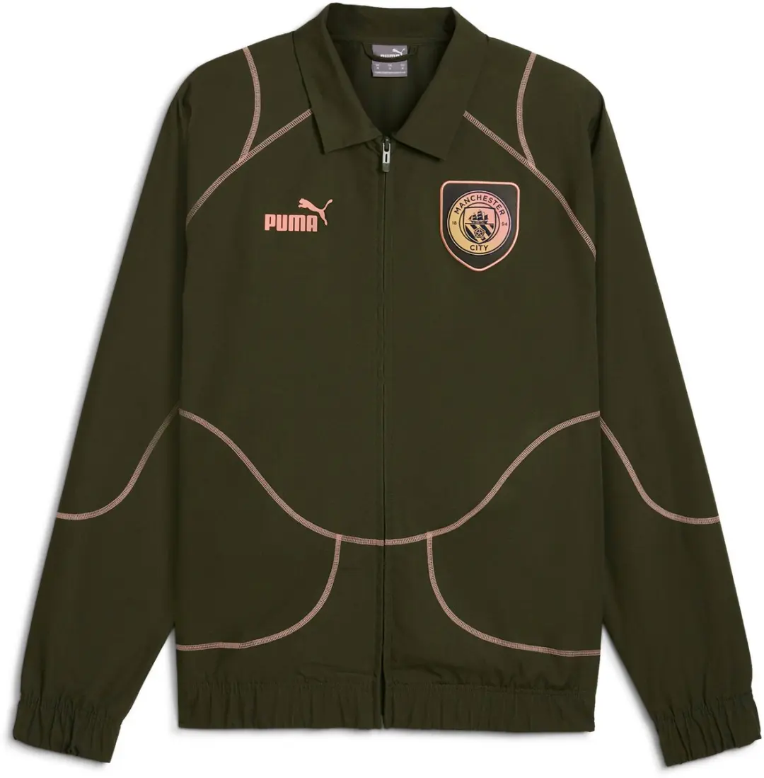 PUMA Manchester City Trainingsjas - XS - Groen