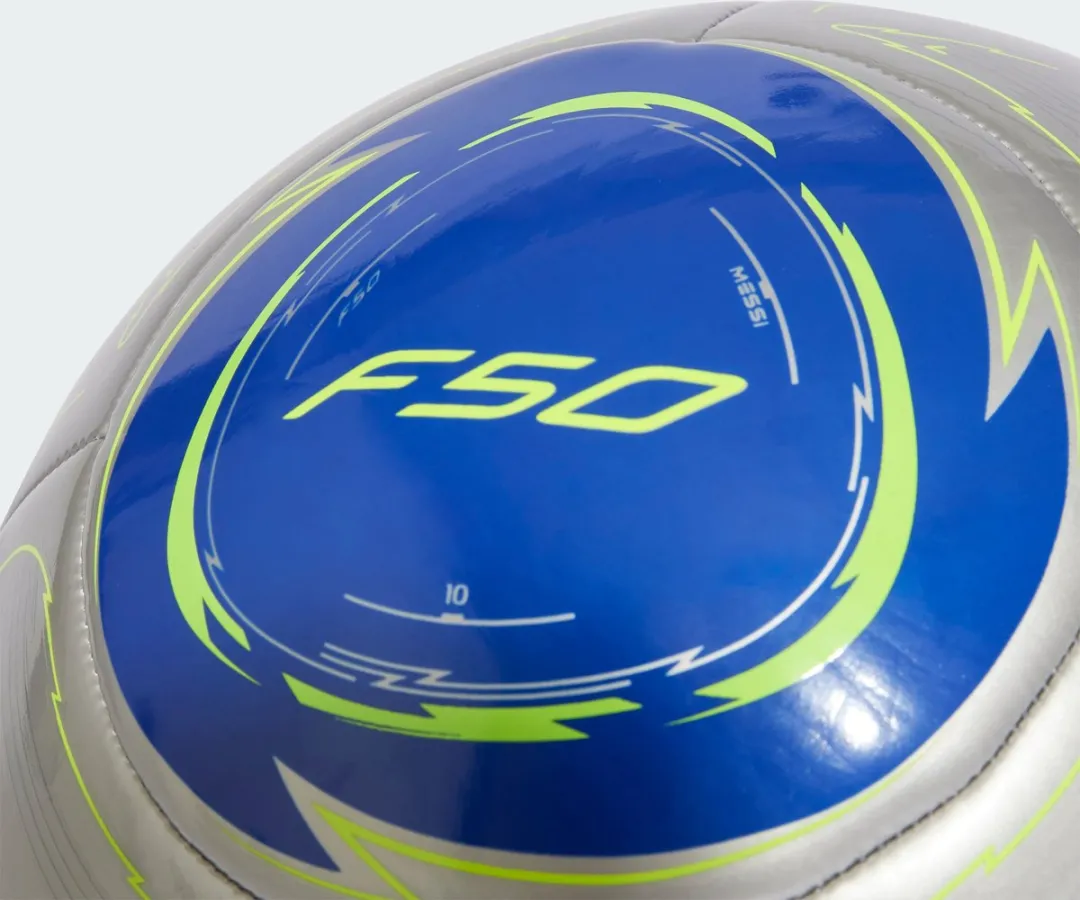 Adidas Performance Messi Club Voetbal 4 - Zilver