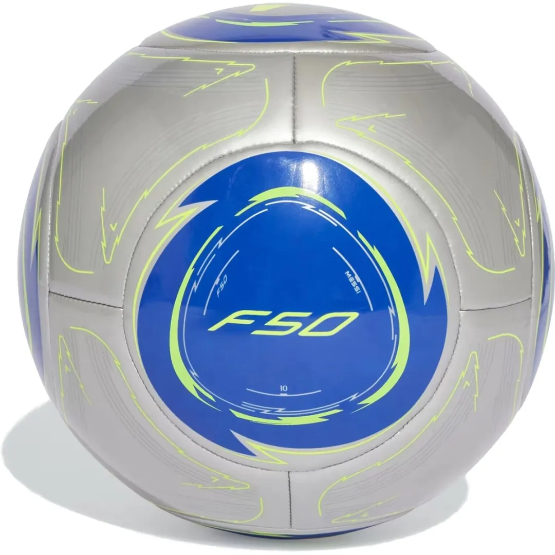 Adidas Performance Messi Club Voetbal 4 - Zilver