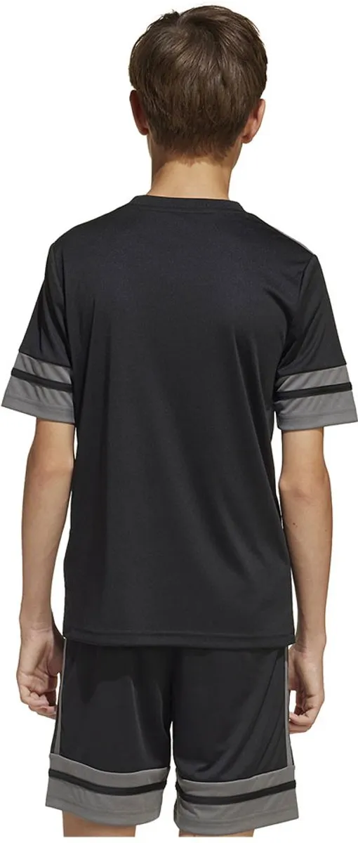 Adidas Squadra 25 T-shirt 5-6 jaar - Zwart/Grijs/Rood