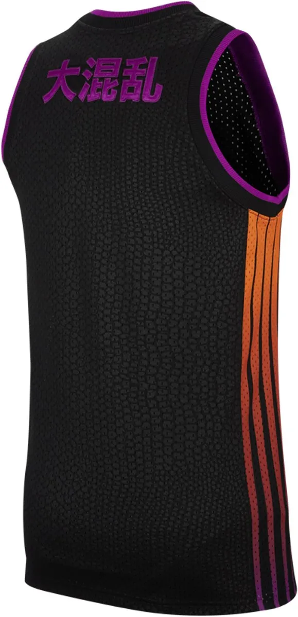 Nike KMA Jersey Vivid - Zwart/Oranje/Paars XXL