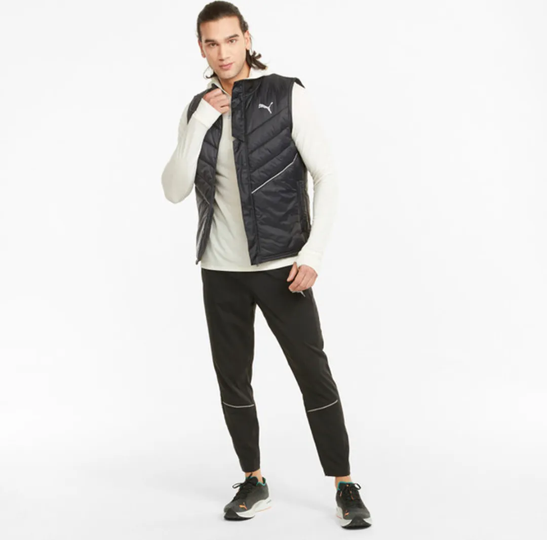 PUMA Elevate Padded Vest Heren - Zwart