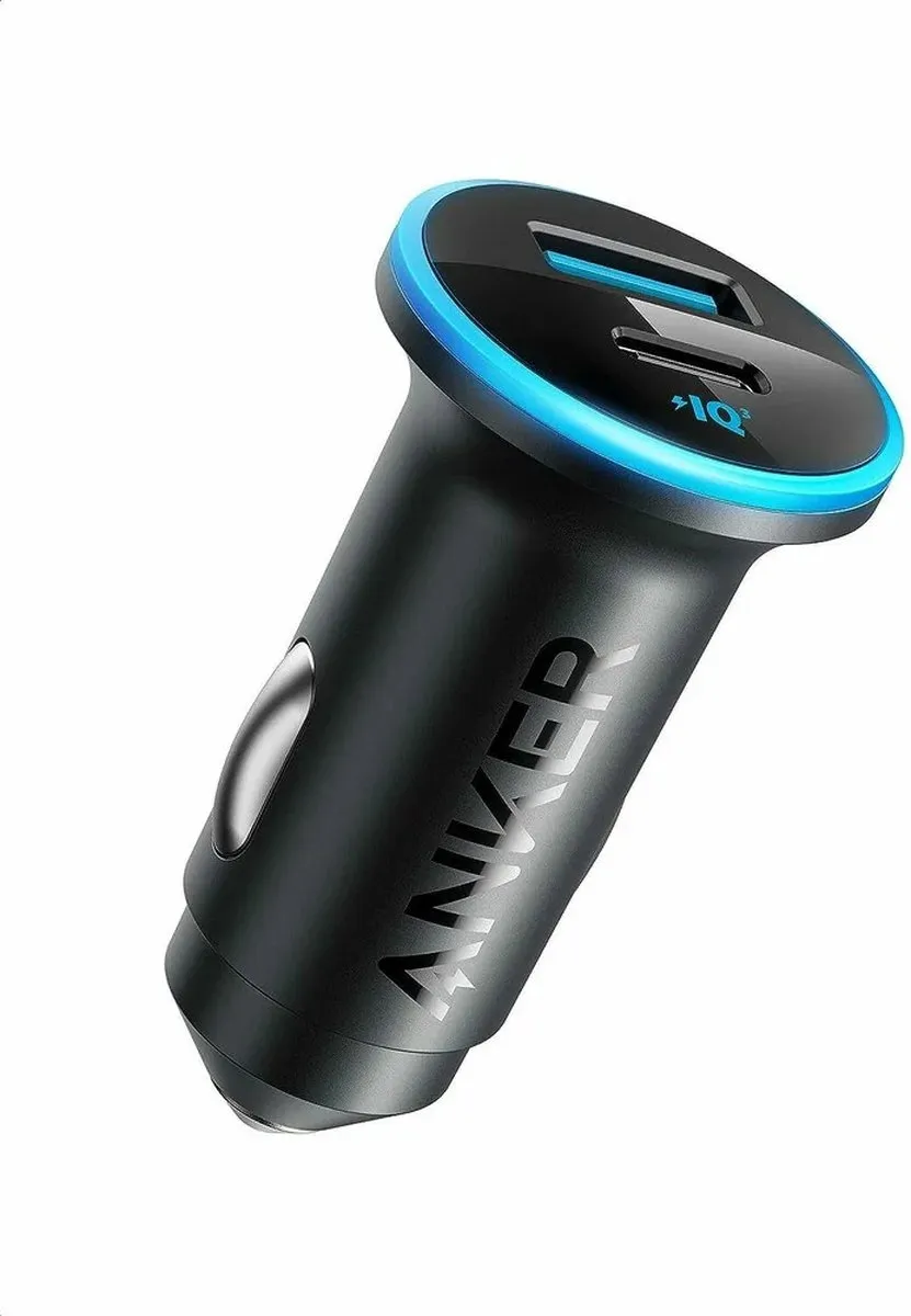 Anker 323 A2735G11 Autolader 52,5W - USB-C 30W & USB-A 22,5W - Zwart - afbeelding 6 van 6