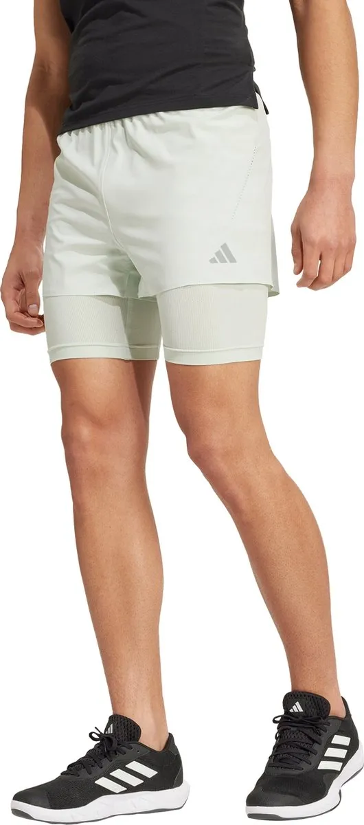 adidas Performance HEAT.RDY HIIT Short - Groen XL