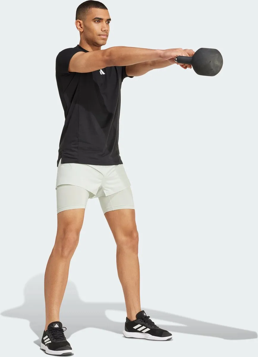 adidas Performance HEAT.RDY HIIT Short - Groen XL