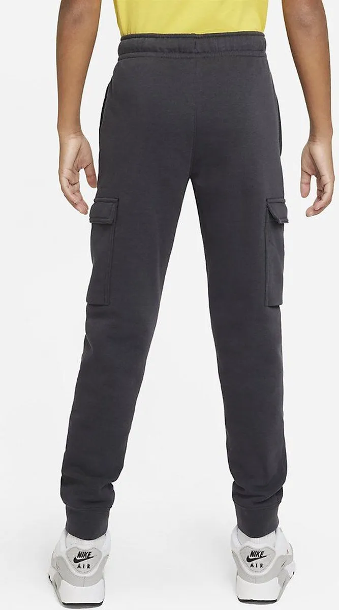 Nike Fleece Junior Cargo Trainingsbroek 164 - Grijs