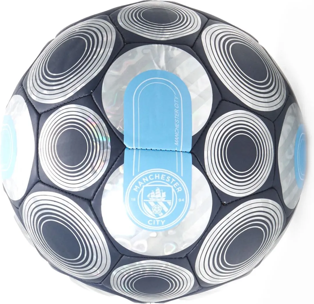 PUMA Manchester City Voetbal - Maat 5 - Zilver/Blauw