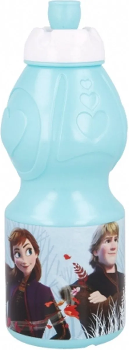 Disney Frozen II Bidon - 400ml - Lichtblauw