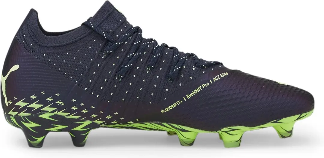 PUMA Future Z 1.4 FG/AG Voetbalschoenen 38.5 - Parisian Night/Fizzy Light/Pistachio